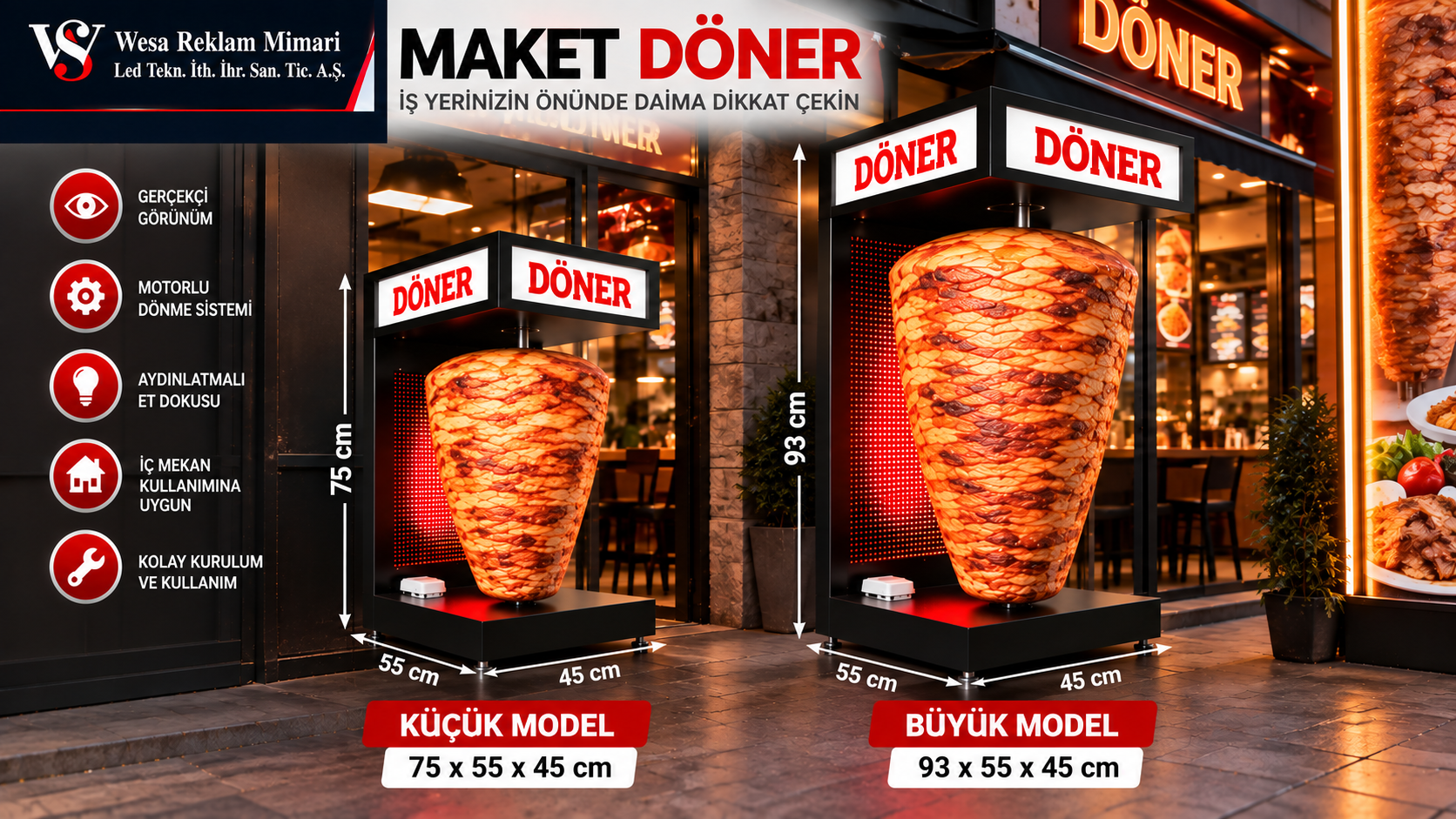 3D Döner Maket